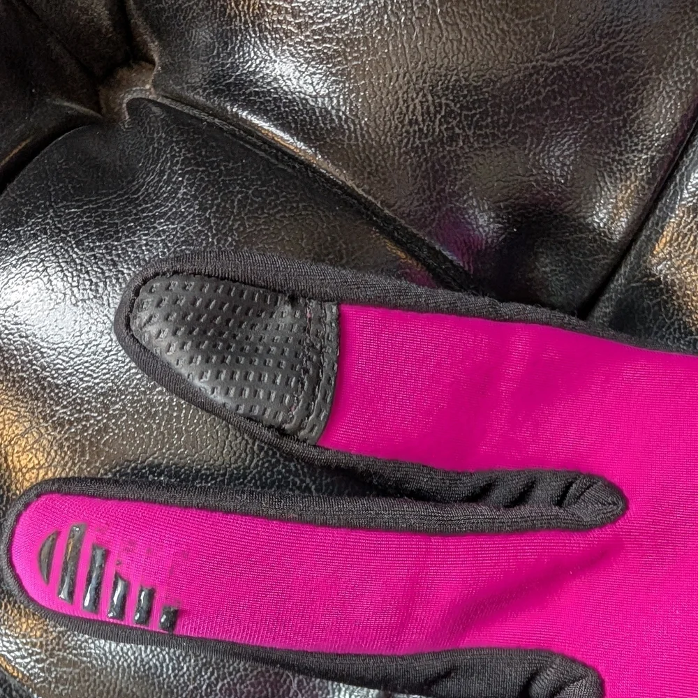 SIMARI Winter Gloves Liner Thermal Warm Touch Screen Hot Pink (EUC)